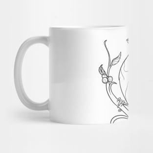 Bullfinch White Mug